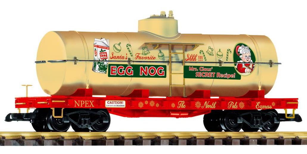 PIKO 2018 - Kesselwagen - Tankwagen , Art.N.r 38759, The North Pole Express, Egg Nog, Mrs. Claussecret Recipe! 