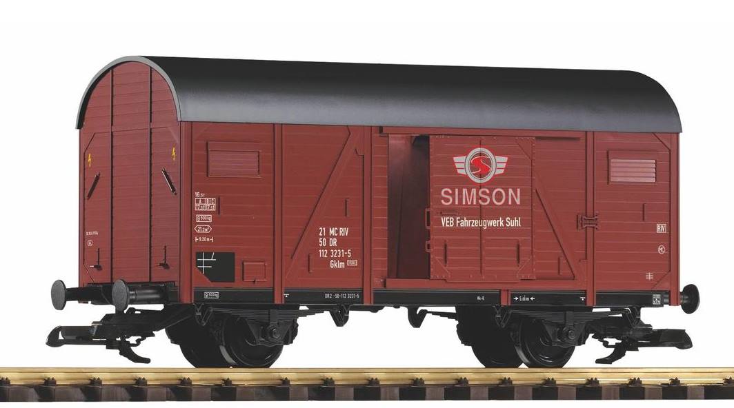 PIKO Neuheit 2019 - gedeckter Gterwagen "Simson"