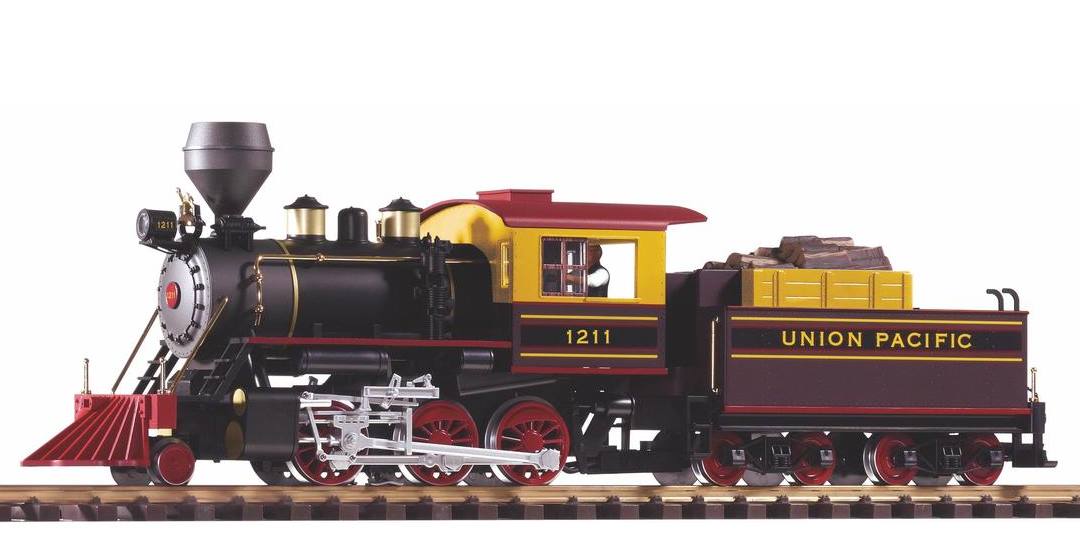 PIKO Neuheit 2019 - Artikel Nummer38226 - Dampflok 1211 mit Tender der Union Pacific "Mogul" mit Dampf und Sound