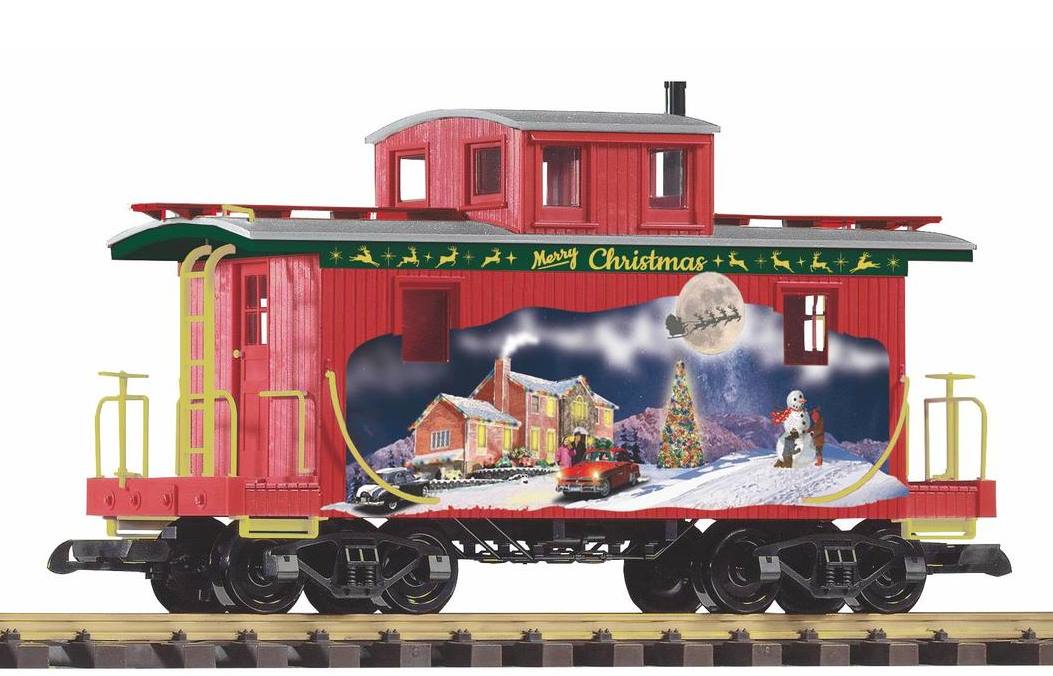 Neuheit von PIKO 2019 - Art.Nummer 38897 - Weihnachtswagen 2019 - Gterzugbegleitwagen - Caboose 