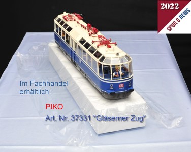 Ausgeliefert: "Gläserner Zug" von PIKO in der Digitalversion! 