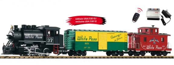 PIKO Art. Nr. 38109 White Pass & Yukon Route - Startset - nur in USA erhltlich 