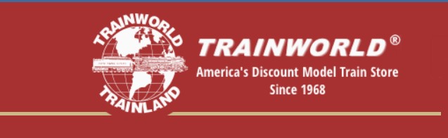 Logo von Trainworld in den USA - PIKO Händler 
