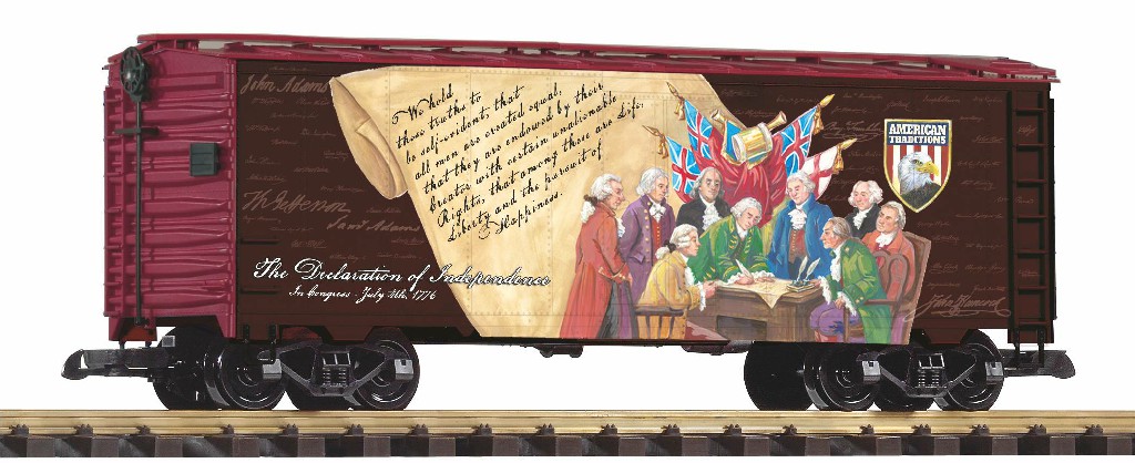G Güterwagen, Kühlwagen aus der Serie "Amerikanische Traditionen" mit dem Thema Independence Day, Unabhängigkeitstag USA, 4. July ,   , Art. Nr. 38942