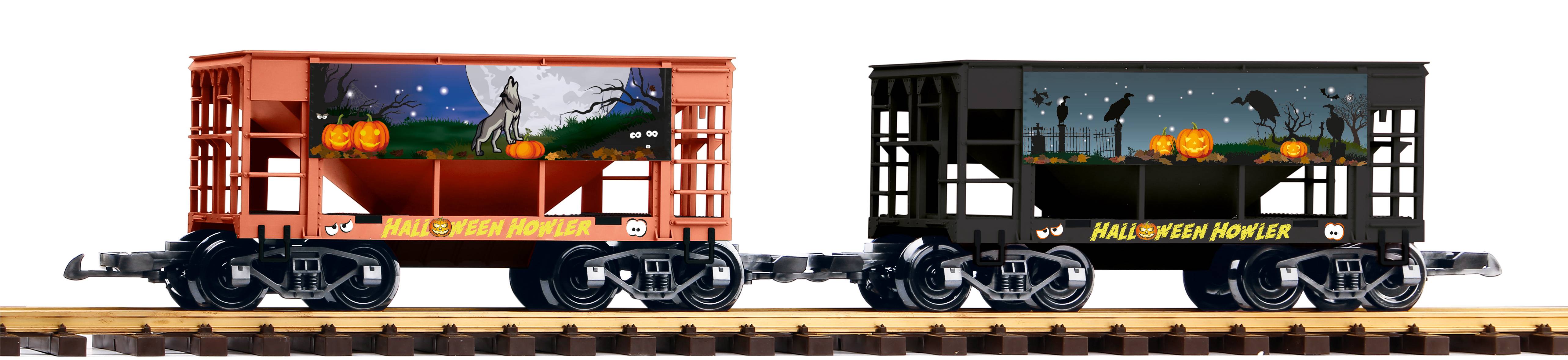 Art. Nr. 38932 - G Gterwagen - Schttgutwagen Halloween 2 er Set