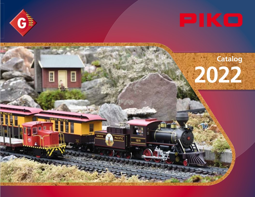 Neuheiten Katalog 2022 von PIKO of America - US Catalog - geteilt in zwei Teile und Nur 188 Seiten!  