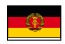 DDR Fahne - Deutsche Reichsbahn