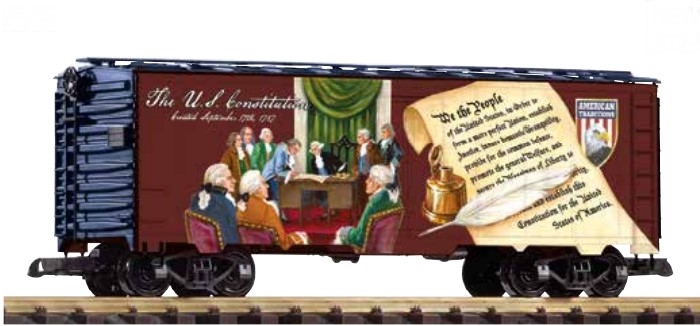 G Güterwagen, Kühlwagen aus der Serie "Amerikanische Traditionen" mit dem Thema Independence Day, Unabhängigkeitstag USA, 4. July ,   , Art. Nr. 38943