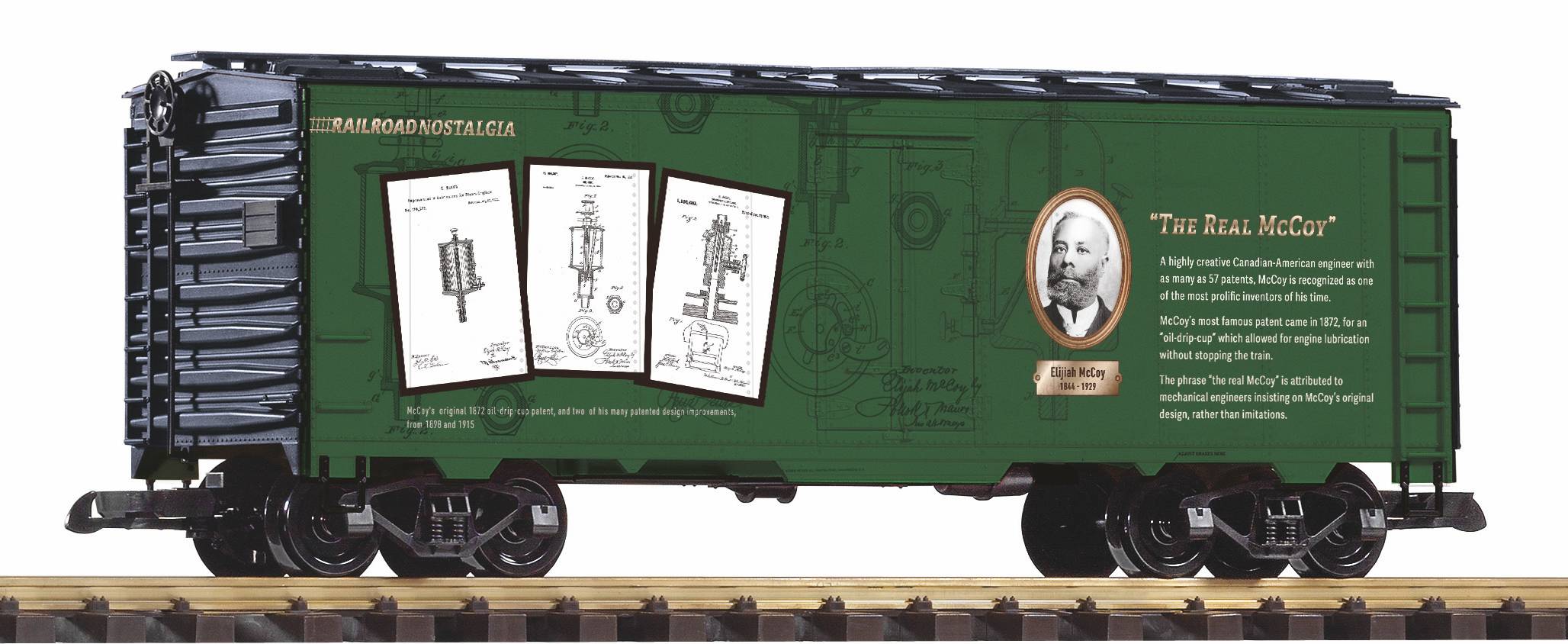 G Gedeckter Güterwagen "Railroad Nostalgia" #2 - Art. Nr. 38963