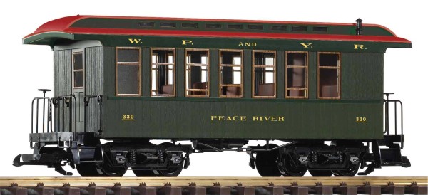 PIKO Art. Nr. 38668 - G Personenwagen WP&YR - Nr. 330 Peace River