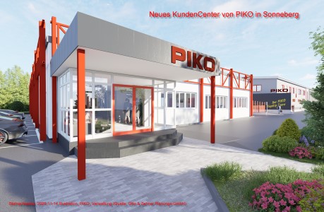 Neues Kundencenter von PIKO in Sonneberg