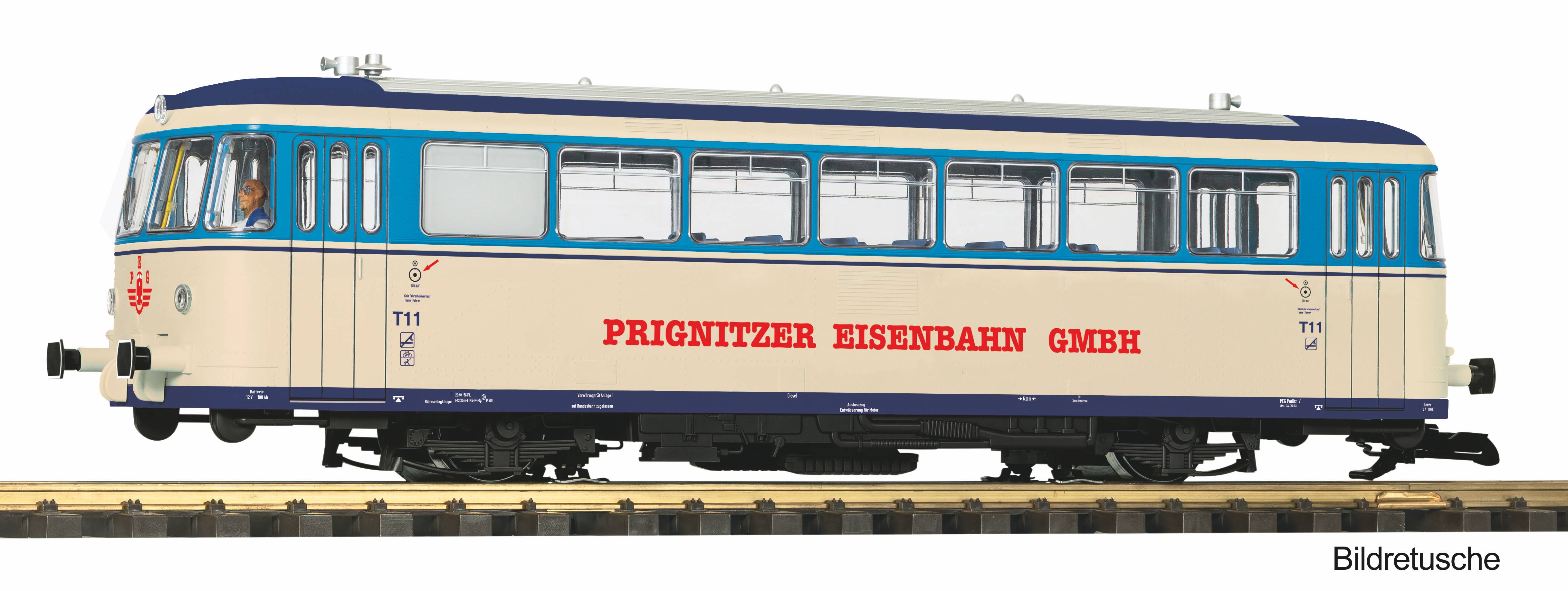 PIKO 37310 G Schienenbus VT 98 PEG V