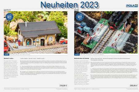 POLA G Neuheiten sind als Bltterkatalog online. 