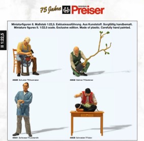 Preiser-Figuren - Neuheiten 2024