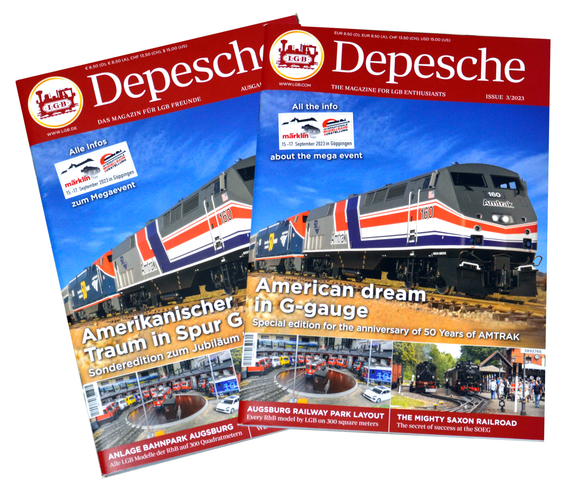 LGB Depesche - Deutsch - Englisch, Ausgabe 03/2023