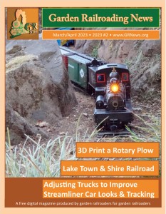 Garden Railroading News - Ausgabe 02 - März und April  für 2023