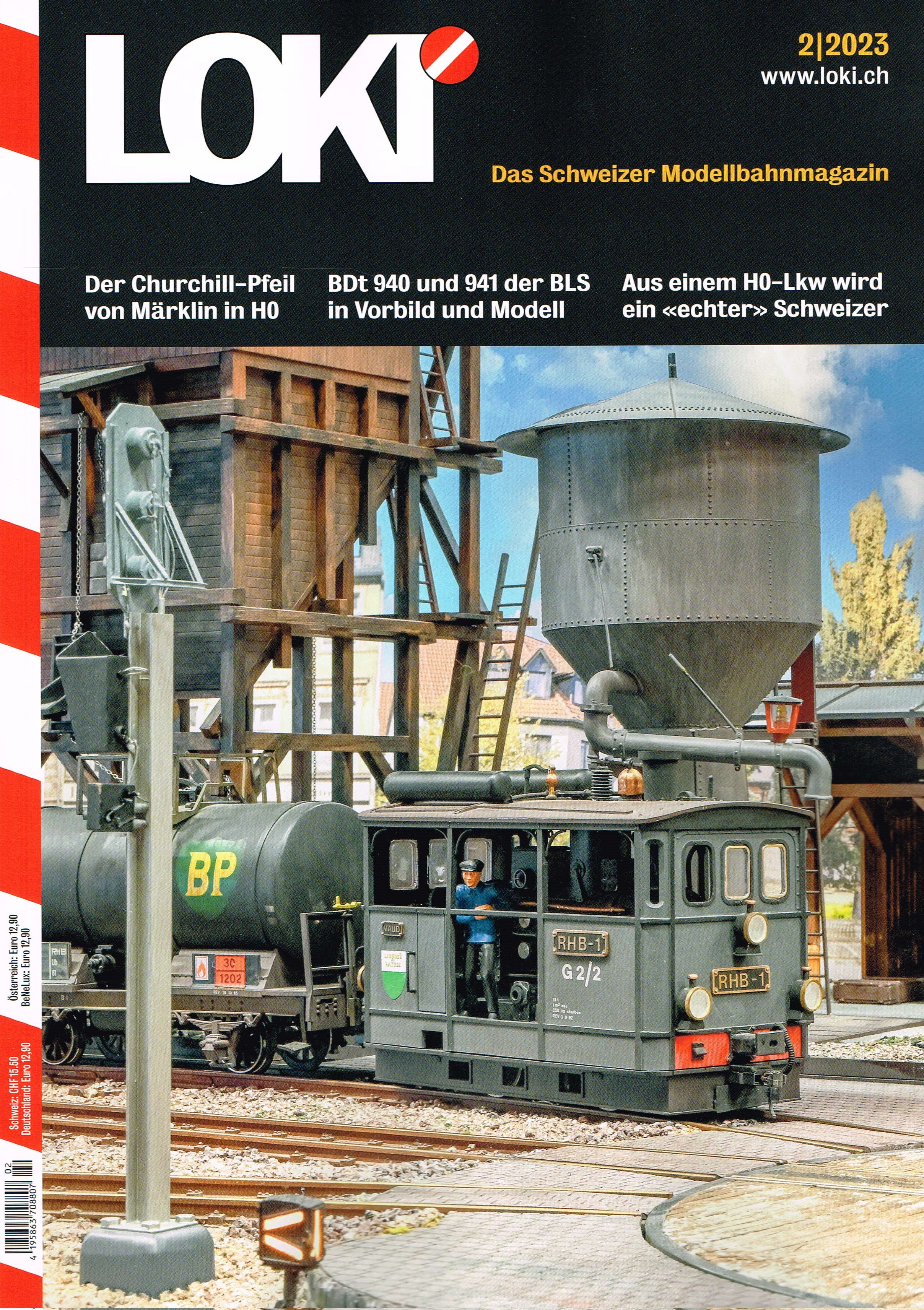 LOKI Das Schweizer Modellbahnmagazin 2/2023 wurde heute ausgeliefert. 
