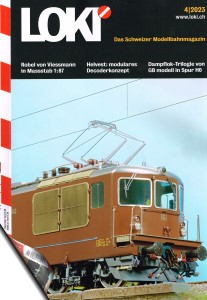 LOKI Das Schweizer Modellbahnmagazin 4/2023 wurde heute angeliefert. 