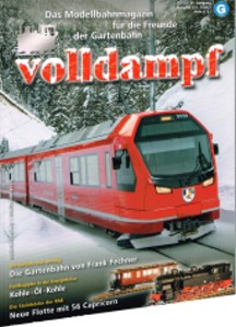 volldampf: 76 Seiten Information fr die Freunde der Gartenbahn