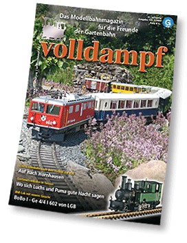 Frisch aus der Druckerei: Volldampf Nr. 123 / 3/2023