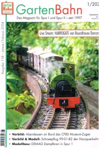 GartenBahn - Ausgabe 1/2024 - Live Steam im Garten