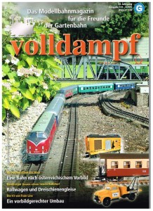 volldampf - 03/2025 - eine Bahn nach sterreichischem Vorbild - USA - im Winter ist Gartenbahnsaison! 