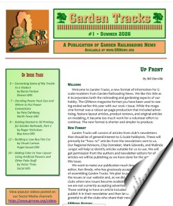 Neues Online Magazin aus den USA: Garden Tracks #1 