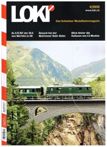 LOKI Das Schweizer Modellbahnmagazin Ausgabe 4/2026 ist an- und ausgeliefert. 100 Seiten.