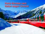 Bernina Express - keine Einreise wegen Corona für Touristen nach Tirano - Italien