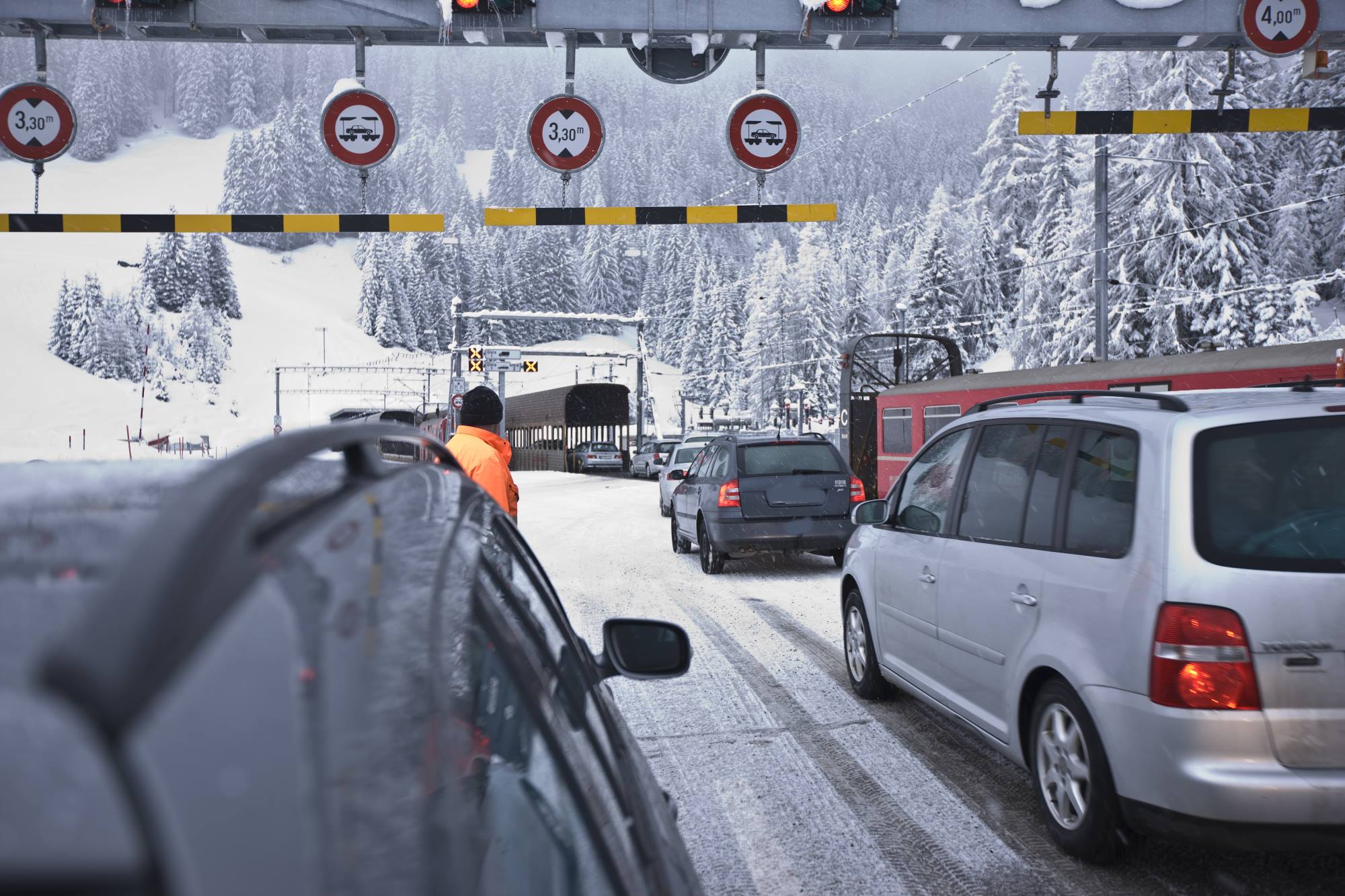 Autoverlad Vereina - Rhtische Bahn 