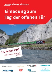 Tag der offenen Tr im RhB Gterumschlagzentrum (GUZ) am 26. Auguste 2023! 