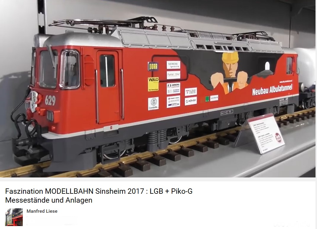 Video 2 von der Faszination Modellbahn ini Sinheim im Mrz 2017