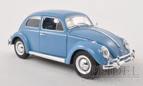 VW Käfer 1200, blau-grau , Baujahr 1961 - und weitere Modelle sind ab Januar 2014 von WhiteBox über den Fachhandel erhältlich. 