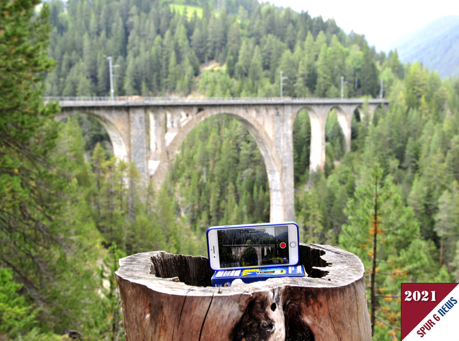 Unser Video zum Sonderzug ber das Wiesener Viadukt vom 10.09.2021