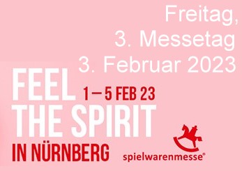 Wir berichten heute, Freitag, von der Spielwarenmesse, dem dritten Tag der Messe. 