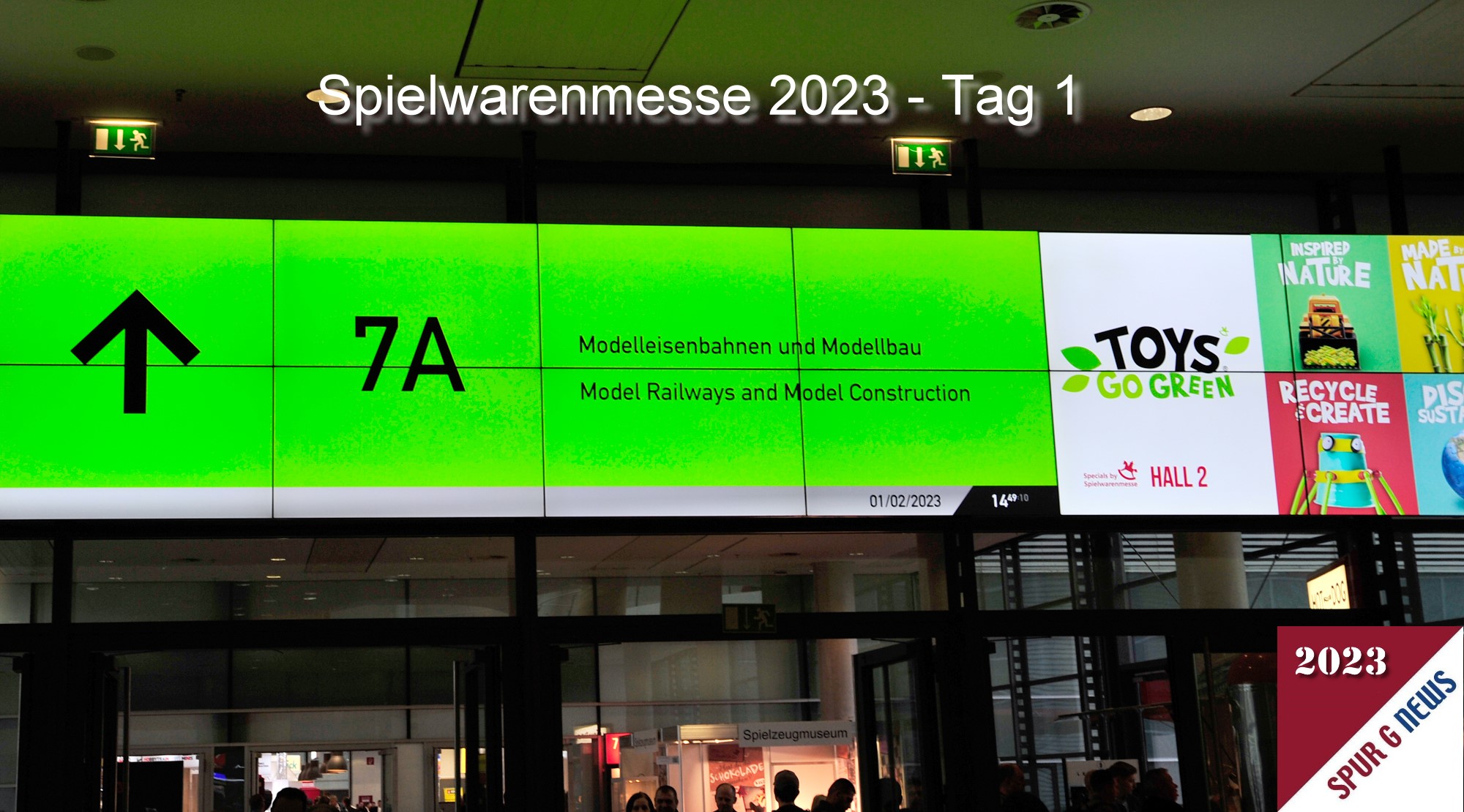 Spielwarenmesse Tag 1,1.2.2023 