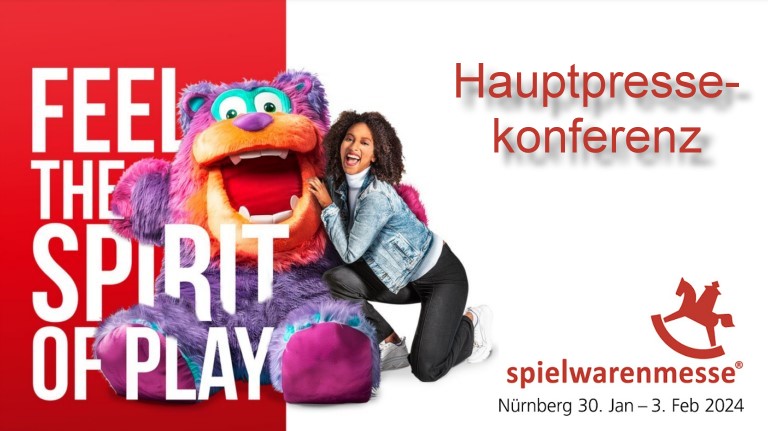 Bericht von der Hauptpressekonferenz der Spielwarenmesse 2024