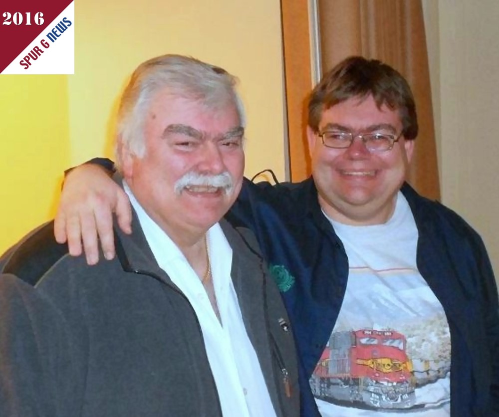 Konrad und Michael Strecke sind bereits seit 08. Februar 1987 (schon fast 30 Jahre)  und 04.03.2006 (bald 10 Jahre) im Club der LGB Freunde Rhein Sieg Mitglieder. Herzlichen Dank hierfr. Danke auch fr die Ideen und deren Umsetzung mit den Folien. Wir hatten ja schon mehrfach darber berichtet. 