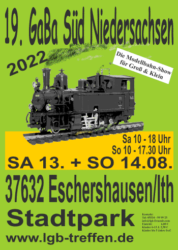 19. GaBa Treffen in Eschershausen / Ith am 13. und 14. August 2022 