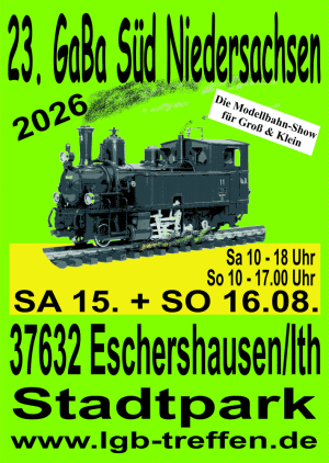 23. GaBa S�d Niedersachsen - Eschershausen / ITH 15. und 16.08.2026 