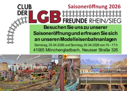 Saisonstart 2026 beim Club der LGB Freunde Rhein Sieg im April 2026