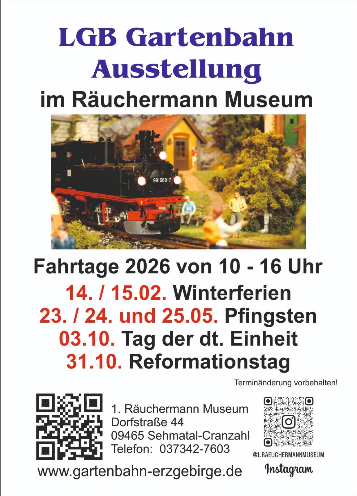 LGB Gartenbahn Ausstellung im R�uchermann Museum Sehmatal-Cranzahl