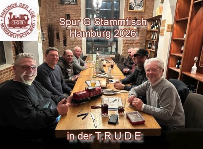 Die Freunde der LGB Norddeutschland - Hamburg treffen sich quartalsmig 2026 in der T.R.U.D.E. 