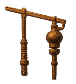 2504 Pfeife Baureihe U Fr die sterreichische Baureihe U gibt es nun als Ersatzteil eine Pfeife, die detailreicher ist als die LGB-Variante.  