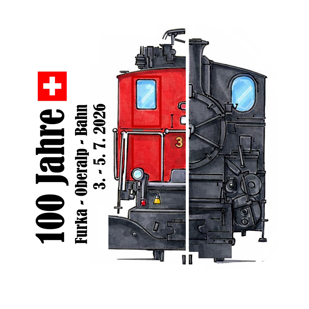100 Jahre Furka-Oberalp - Jubil�um 3.-5. Juli 2026