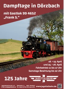 Dampftage in D�rzbach bei der Jagsttalbahn 