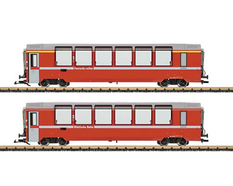 Neuheit 2013 von LGB Art.Nr. 39661 L - Wagenpackung Bernina-Express - Epoche V