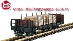HSB Rungenwagen 99-04-73 - Frheste Liefertermine 2015 von LGB