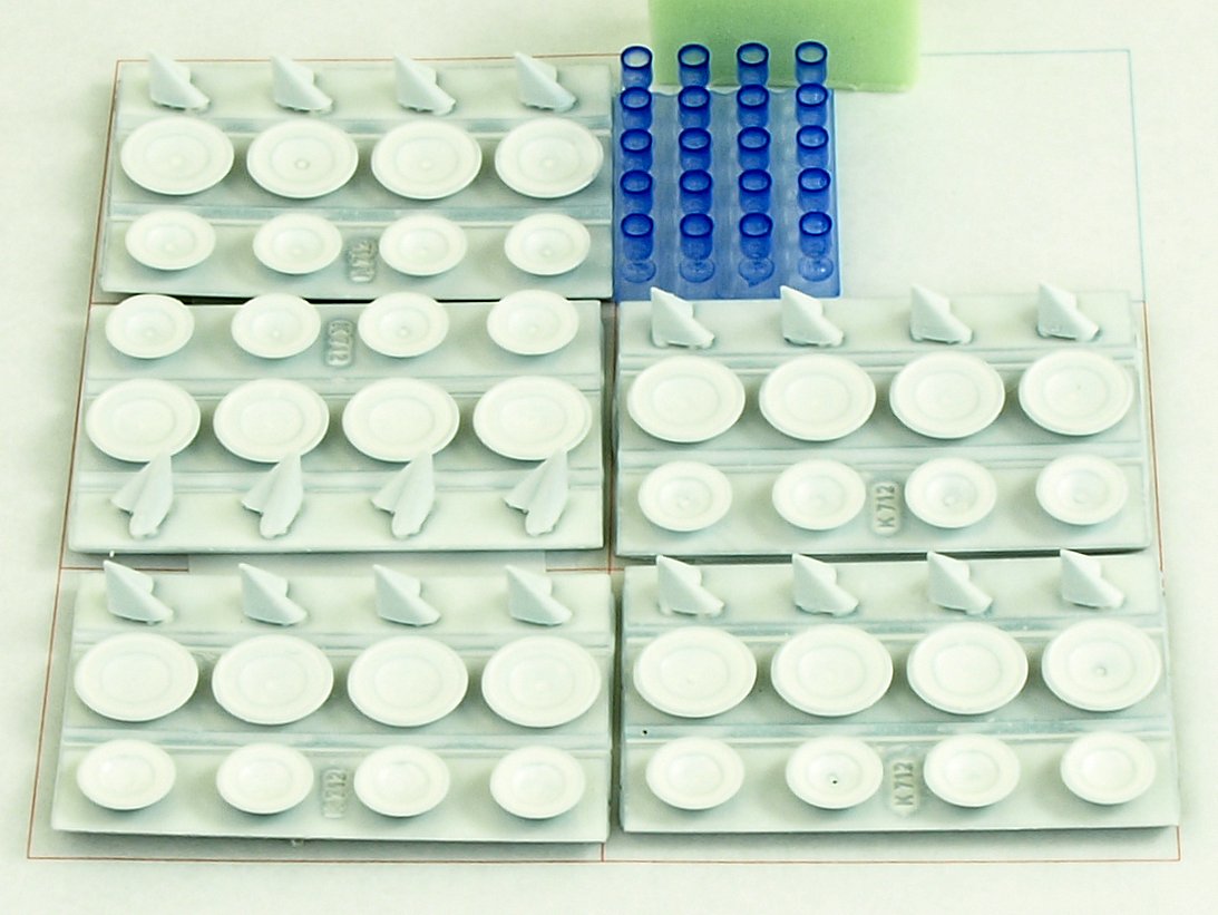 20 groe Teller, 20 Suppenteller, 20 Weinglser und 20 Servietten (gefaltet als Pyramide) hergestellt im hochwertigen 3D-Druck.