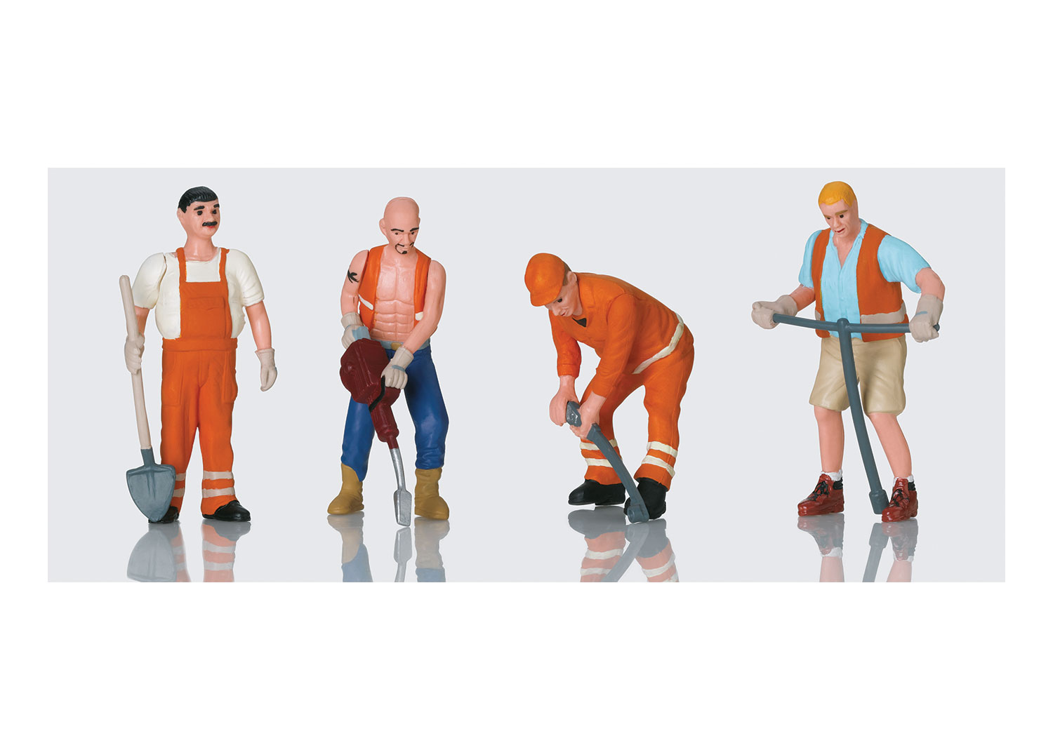 Art. Nr. 51404- Figuren-Set Arbeiter-Figuren - Neuauflage mit Artikelnummer LGB 53003 ausverkauft